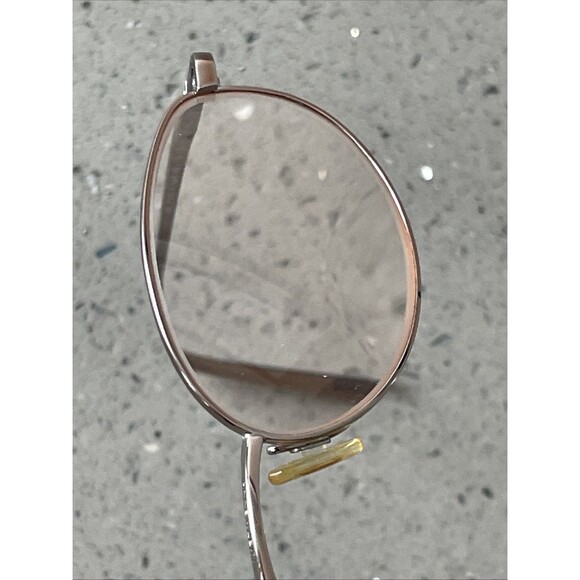 Anne Klein Eyeglasses Frames ONLY AK7010 K1046 Oval Full Rim 48-19-135 Gold main image 4